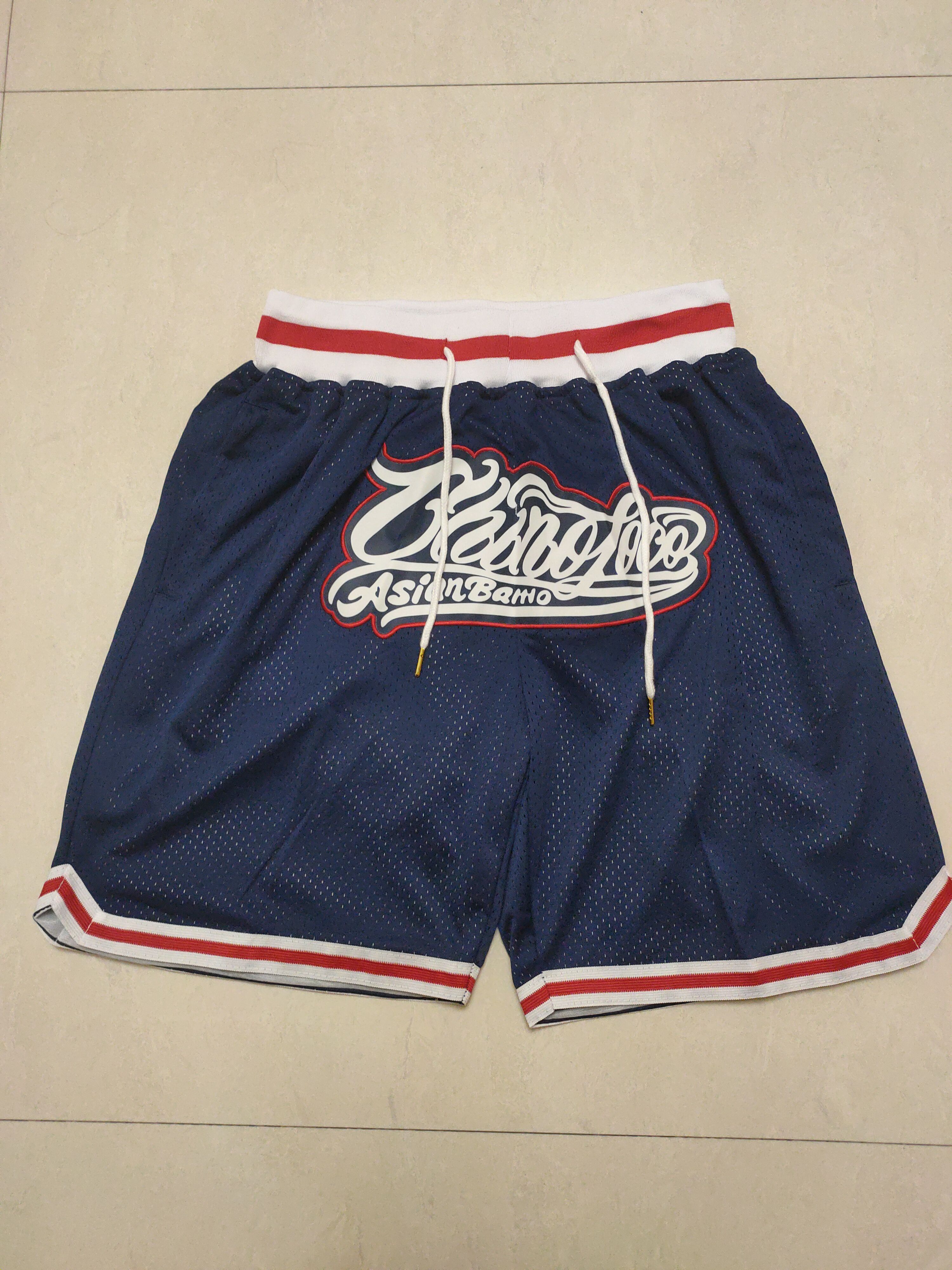 Men NBA Blue Shorts 202302183